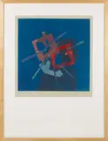Untitled by Marianne Diffenderfer, monotype, sold Dec 2024