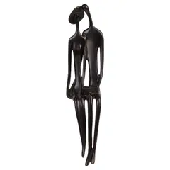 Seated Couple by Ruth Bloch, bronze, sold Dec 2024