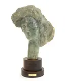 Untitled by Tanya Poust, 1967, Marble Female Bust Sculpture, sold Mar 2026