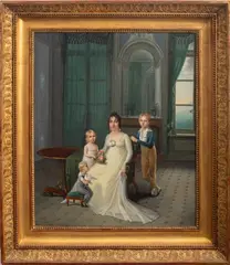 Attributed by François Kinson, circa 1825, Oil on Canvas, sold Mar 2026