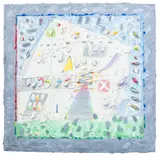 Pekabu II by Elfi Schuselka, 1983, Mixed Media on Mesh with Foamcore Elements, sold Mar 2026