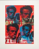Untitled by Peter Mars, screenprint, sold Jan 2025