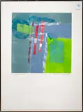 Untitled by Marianne Diffenderfer, monotype, sold Jan 2025