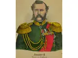 Untitled by Zar Alexander II, lithograph, offered Apr 2016