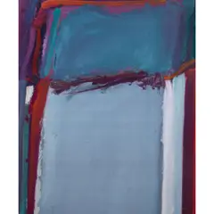 Untitled by James Byrd, 1974, oil on canvas, sold Feb 2025