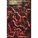 Barranca No. 1 by Cady Wells, 1951, mixed media on paper, sold Feb 2025