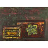Fetishes #2," 1952/53 by Cady Wells, mixed media, sold Feb 2025