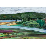 Point at Walker Creek by Jack Stupping, 1995, oil on canvas, sold Feb 2025