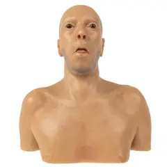 Sleep of Reason by Richard Stipl, 2002, oil paint on wax sculpture with metal mount, sold Feb 2025