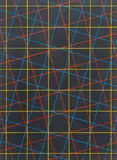 Geometric Composition by Allen Edward Kubach, 1987, Acrylic on Canvas, sold Apr 2026