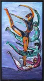 Dancers by Graciela Cassel, Oil on Canvas, sold Apr 2026