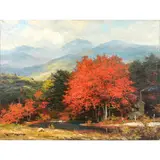 Untitled by Robert Wood, oil on canvas, sold Feb 2025