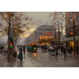 Untitled by Édouard Cortès, oil on canvas, sold Feb 2025