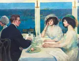 Untitled by Ida Sedgewick Proper, oil on canvas, sold Mar 2025