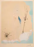 Untitled by Salvador Dalí, lithograph in colors, sold Mar 2025