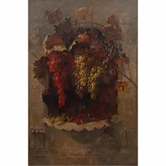 Untitled by Edwin Deakin, oil on canvas, sold Mar 2025