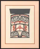 Attributed by Robert Davidson, Serigraph in Colors on Handmade Paper, sold Apr 2026