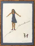 Serie de Alicia by Graciela Cassel, 1992, Etching and Aquatint on Handmade Paper, sold Apr 2026
