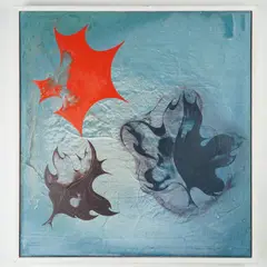 Oil on Linen by Untitled Abstract, Original abstract oil painting on linen by Andrew Valley, sold May 2025