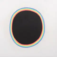 Pop Art Rainbow Composition by Domenick Capobianco, Oil on Canvas, sold May 2026