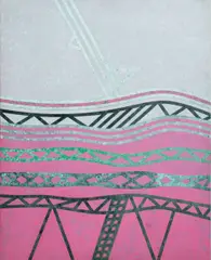 Ladder to Heaven by Eva Bouzard-Hui, Oil on Canvas, sold May 2026