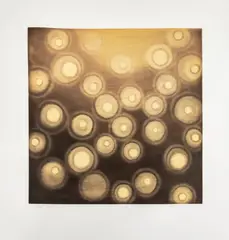 Dome Two by Ross Bleckner, 2002, Etching and Aquatint in Colors on Paper, sold Apr 2026