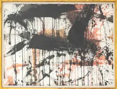 Untitled (Lyrical Abstraction) by Norman Bluhm, 1961, Gouache and Watercolor on Paper, sold May 2026