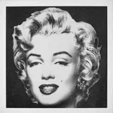 Diamond Girl (Black Edition) by Thierry Guetta, 2016, Screenprint with Diamond Dust on Paper, sold May 2026