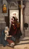 Charity by Henry Leopold Richter, Oil on Canvas, sold May 2026