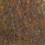 Abstract Composition by Andy Miller, Oil on Canvas, sold May 2026