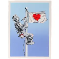 Untitled by Thierry Guetta, 2011, Serigraph on paper, sold Oct 2026
