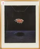 Untitled by Kenjilo Nanao, lithograph, sold Feb 2025