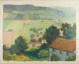 California Landscape by Charles Day, 1988, oil on canvas, sold Feb 2025