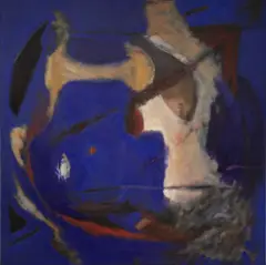 Untitled by Bonita Barlow, oil on canvas, sold Mar 2025