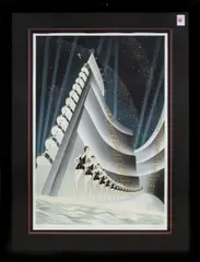 Untitled by Robert Hoppe, lithograph, sold Mar 2025