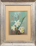 Untitled by Harriette G. Miller, watercolor, sold Mar 2025