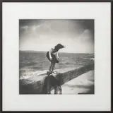 Girl Jumping off Sea Wall by Brigitte Grignet, 2006, Gelatin Silver Print, sold May 2026