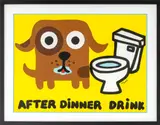 After Dinner Drink by Todd Goldman, Lithograph in Colors, sold Jul 2026