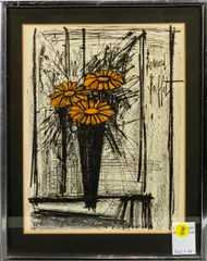 Untitled by Bernard Buffet, lithograph, sold Mar 2025