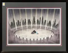 Untitled by Robert Hoppe, lithograph, sold Mar 2025