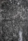 Scratch by Hyesook Park, 2007, mixed media on canvas, sold Apr 2025