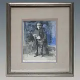 Signed and Numbered Wilhelm by Titled Josh, Etching titled Josh, sold Jun 2025
