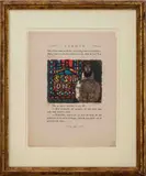 Le Moine" [The Monk] by Antoni Clavé, 1946, Lithograph in Colors, sold Jul 2026