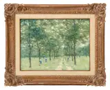 Country Lane by Andre Gisson, Oil on Canvas, sold May 2026