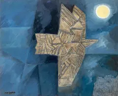 Paris - Milan No. 4 by Max Papart, Oil on Board, sold May 2026