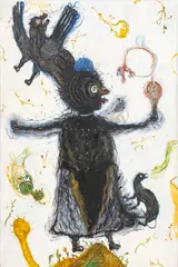 Vincent by Robert Dandarov, circa 1984, Oil on Masonite, sold May 2026