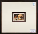 Still Life (After Peter Claesz-Vanitas) by Robert Sentnor, oil on masonite, sold Apr 2025