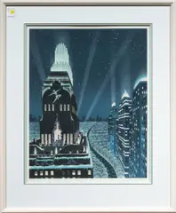 Untitled by Robert Hoppe, lithograph, sold Apr 2025