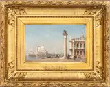 A View of Venice by Amédée Rosier, Oil on Board, sold Jun 2026