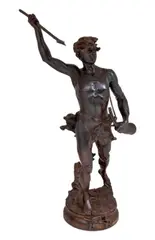 Untitled by Adrien Étienne Gaudez, Bronze Sculpture, sold Jun 2026